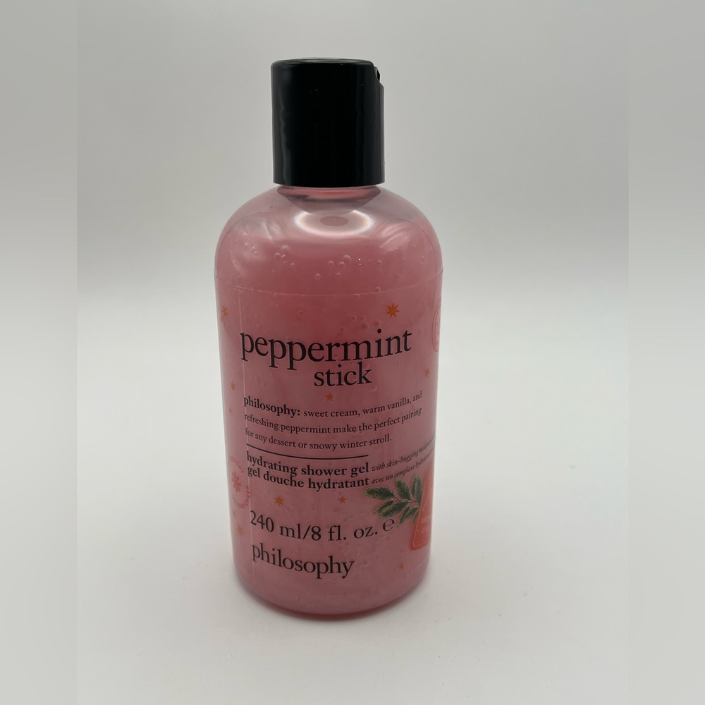 NEW Philosophy Peppermint Stick Hydrating Shower Gel & Bubble Bath